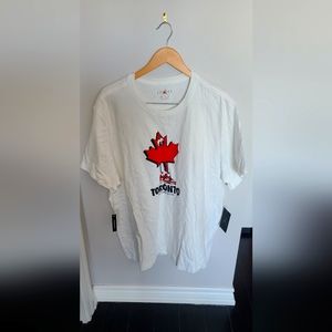 NEW White Jordan Toronto Shirt